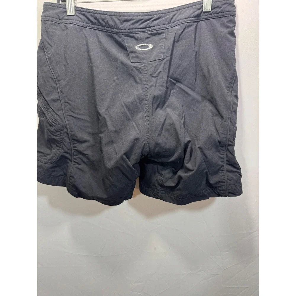 Oakley Mens Technical Cargo Black Size Large Utility cycling‎ padded shorts